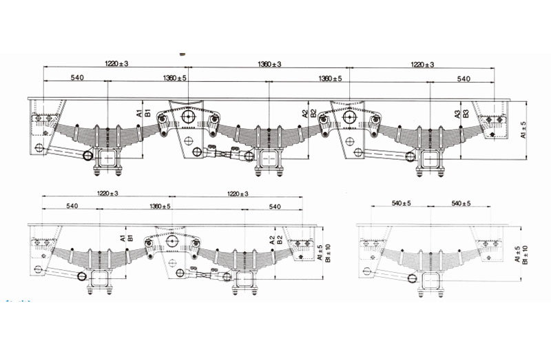 FUSAI perfect design independent trailer suspension supplier-1