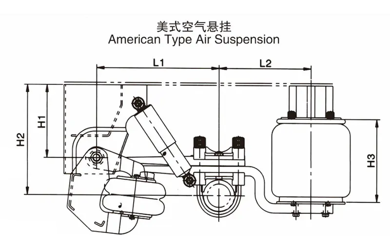 FUSAI air suspension parts international trader for truck trailer