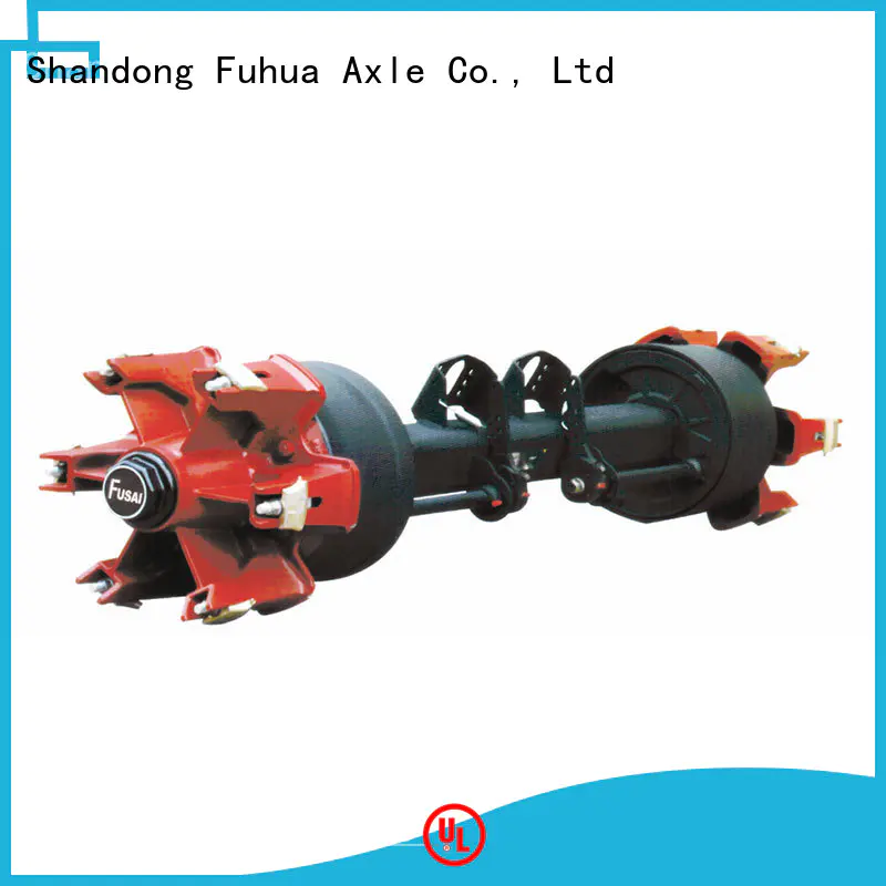 FUSAI 100% quality trailer axles with brakes factory for aftermarket