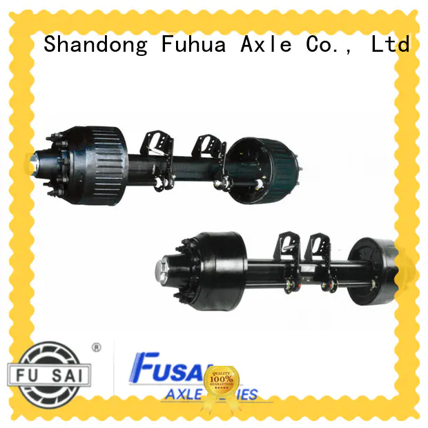 China trailer axles with brakes factory