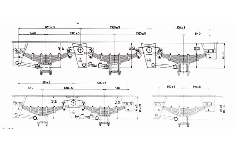 trailer suspension kits for dealer FUSAI-1