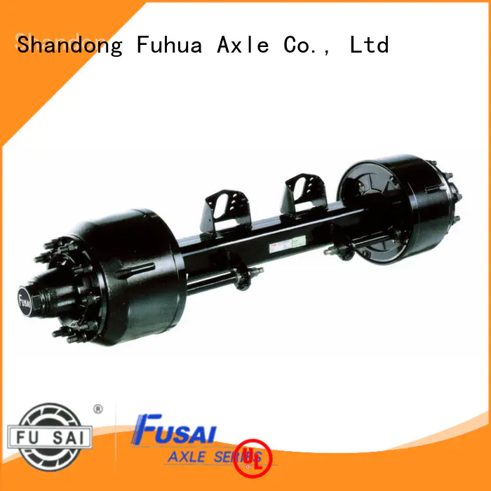 FUSAI braked trailer axles factory for sale