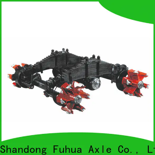 FUSAI factory directly supply trailer bogie purchase online for importer