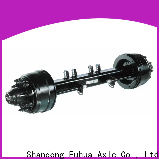 FUSAI competitive price small trailer axle factory for importer
