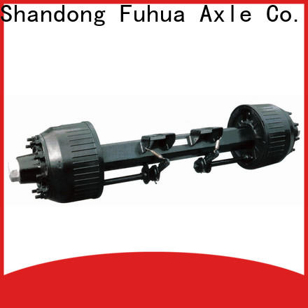 FUSAI oem odm trailer axles with brakes from China