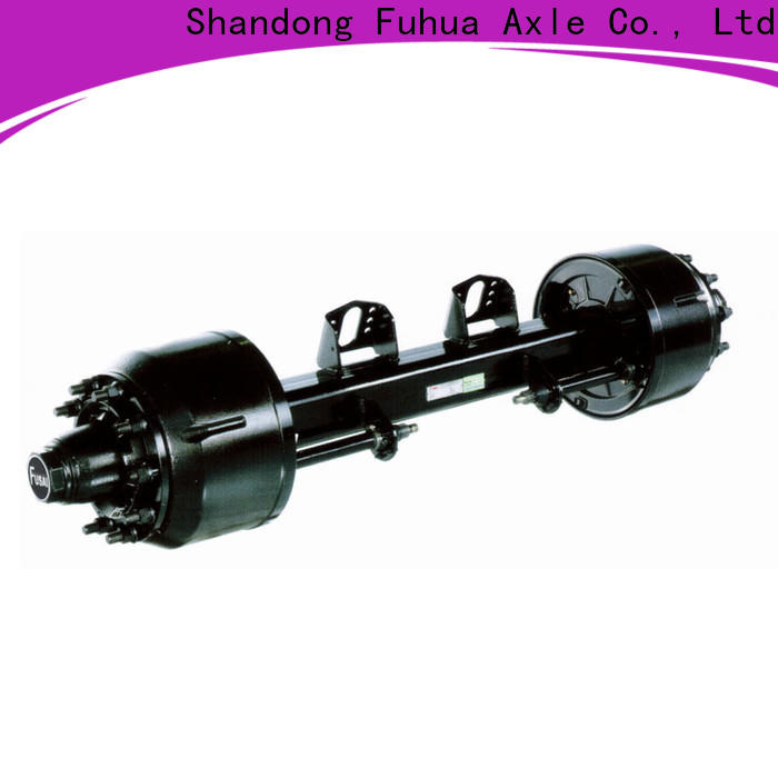 FUSAI perfect design trailer axles with brakes supplier